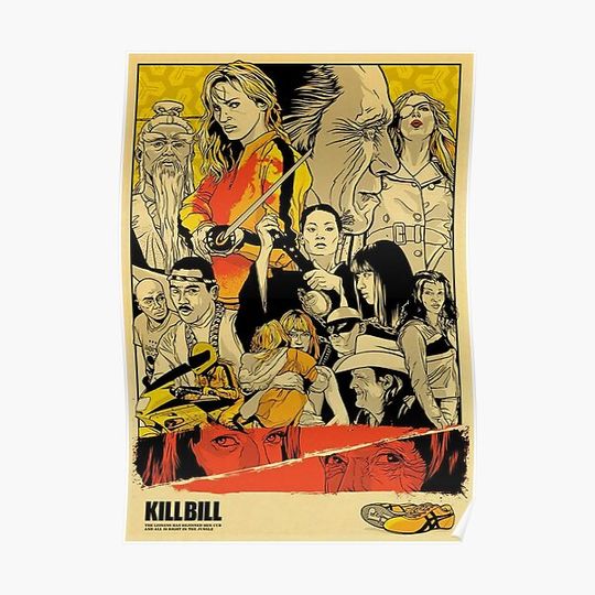 Discover Kill Bill Movie Premium Matte Vertical Poster