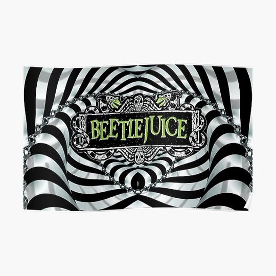 Discover Beetlejuice Premium Matte Vertical Poster