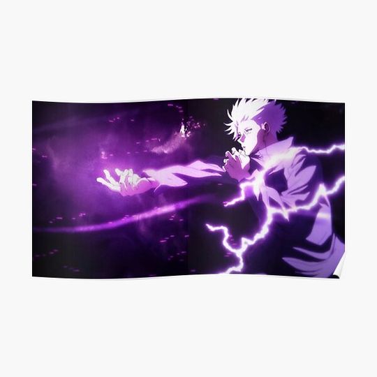 Discover Gojo PURPLE Premium Matte Vertical Poster