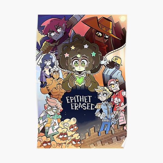 Discover Epithet erased poster Premium Matte Vertical Poster