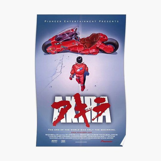 Discover Akira 1988 Movie | Akira Premium Matte Vertical Poster