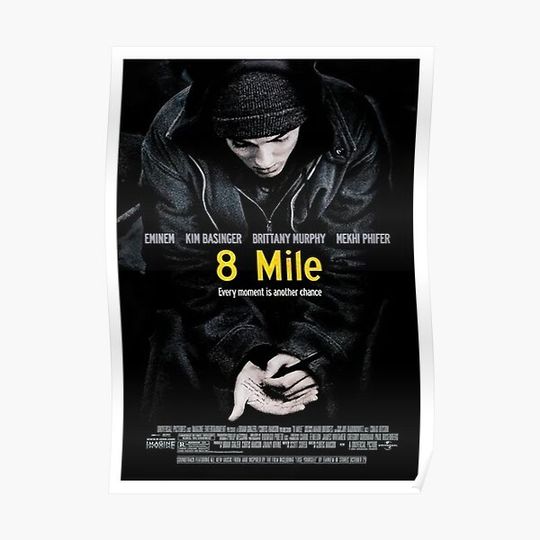 Discover 8 Mile Movie Poster Premium Matte Vertical Poster