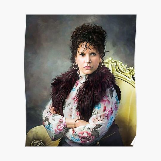 Discover Curb Your Enthusiasm: Susie Greene Painting Premium Matte Vertical Poster