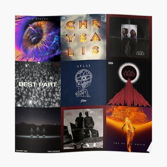 Discover The score all albums and popular singles and EPs Premium Matte Vertical Poster