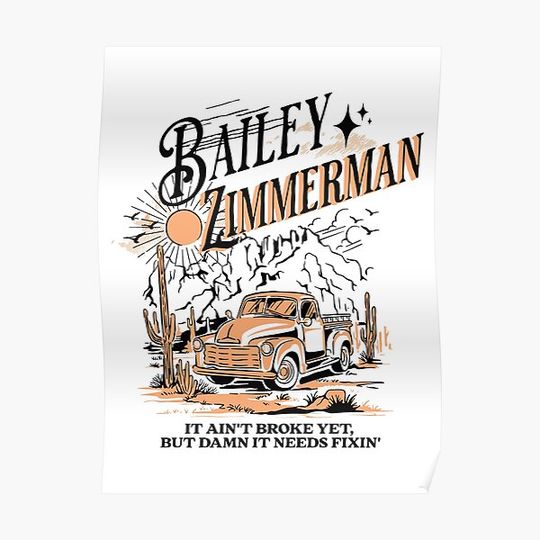 Discover Bailey Zimmerman Sunshine Premium Matte Vertical Poster