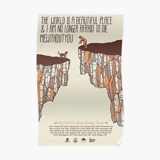 Discover TWIABP Replica UK Tour Poster Premium Matte Vertical Poster