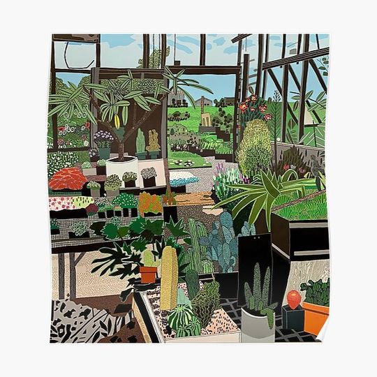 Discover Jonas Wood Room Of Plants Premium Matte Vertical Poster