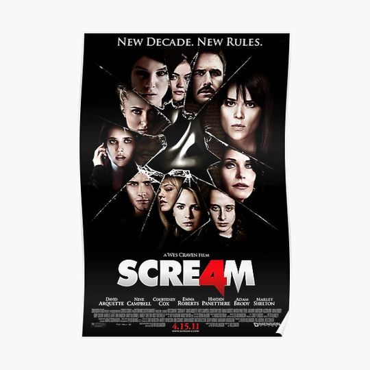 Discover scream season 4 Premium Matte Vertical Poster