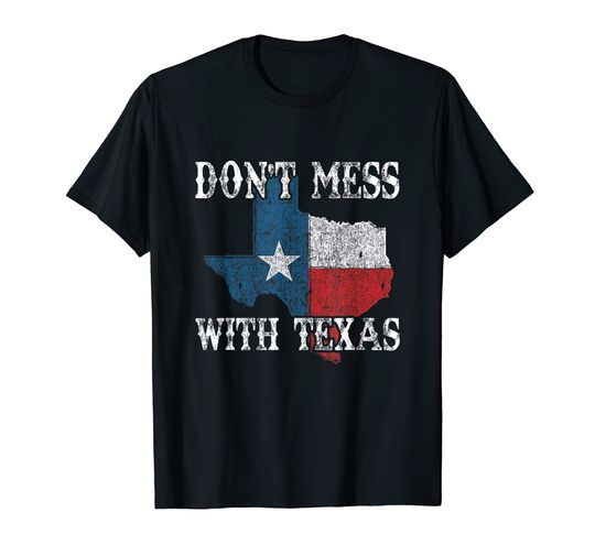 Discover Don't Mess With Vintage Texas Longhorn Lone Star State T-Shirt