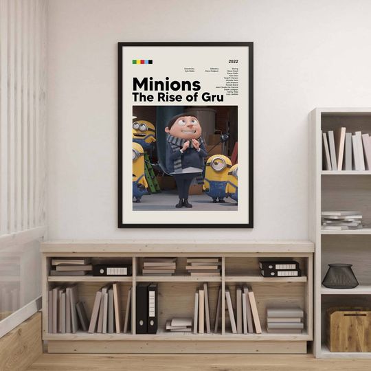 Discover Minions The Rise of Gru Movie Poster