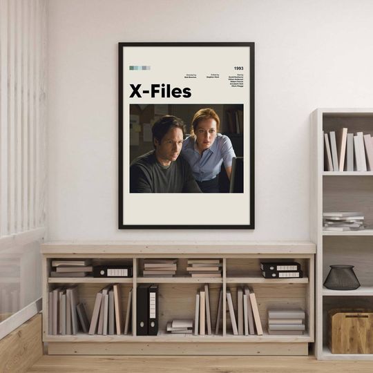 Discover Vintage X-Files Movie Poster Art