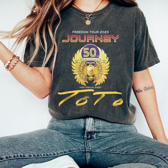 Discover Journey 2023 Freedom Tour Shirt, 2023 Journey Tour T Shirt