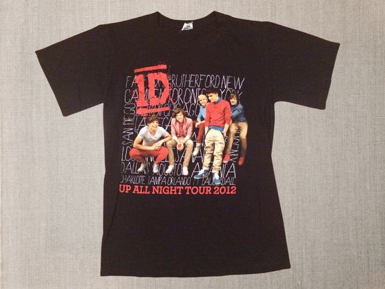 Discover Up All Night Tour 2012 Shirt, One Direction T Shirt
