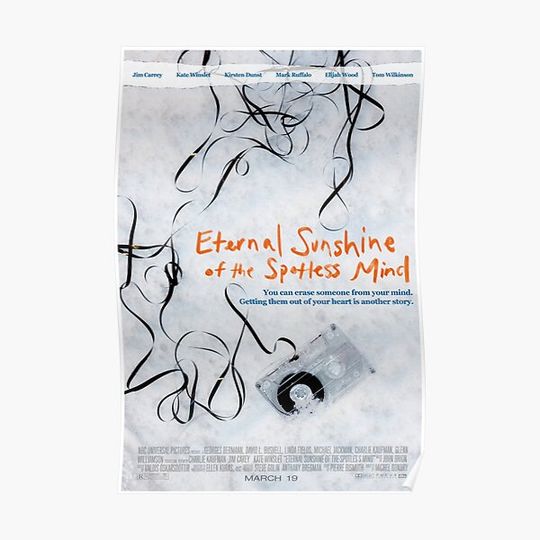 Discover Eternal Sunshine of the Spotless Mind Poster Premium Matte Vertical Poster