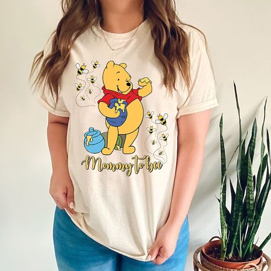 Discover Mommy To Bee Pooh Shirt, Mommy To Bee Baby Shower