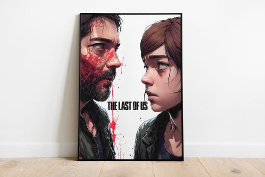 Discover The Last of Us Joel & Ellie Poster