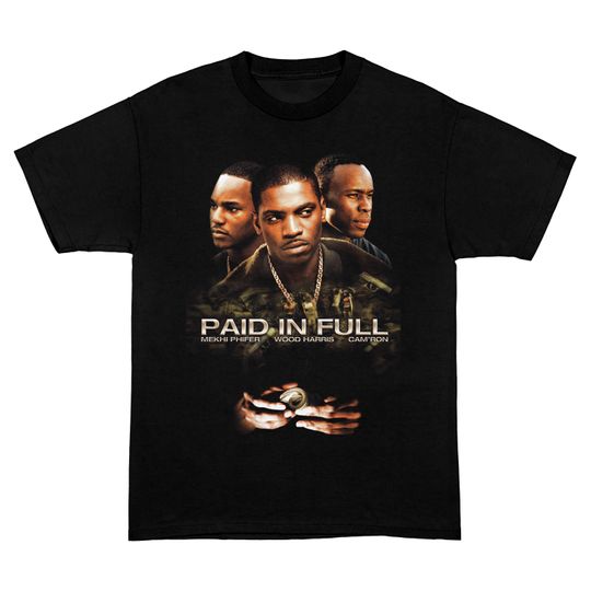 Discover Paid In Full Shirt, Printed Graphic Tee, Paid In Full Vintage Style Shirt