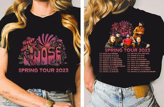 Discover Goose Spring Tour 2023 T-Shirt, Goose Band