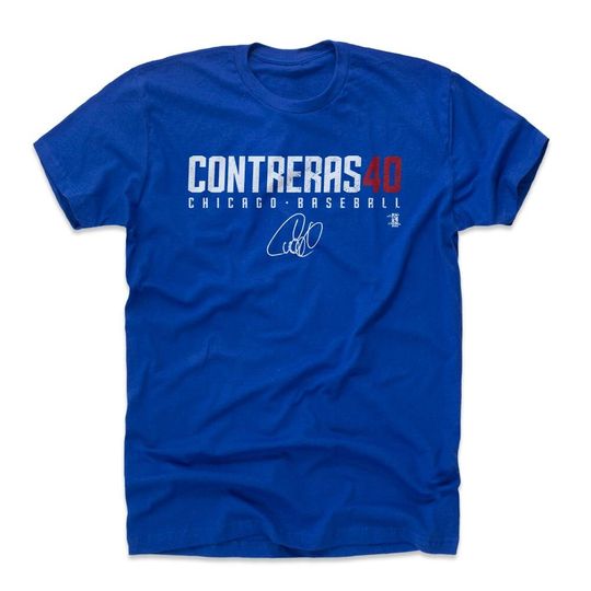 Discover Willson Contreras Men's Cotton T-Shirt