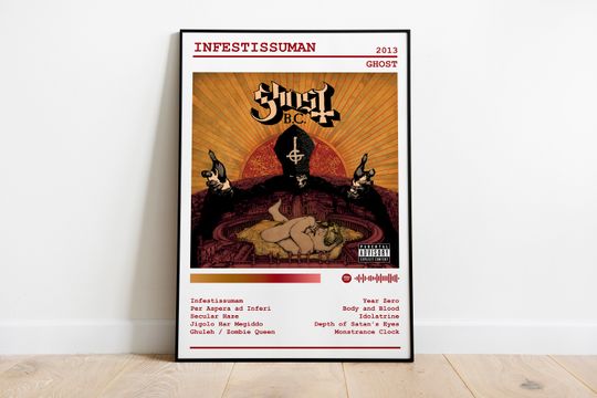Discover Ghost Infestissumam Music Poster