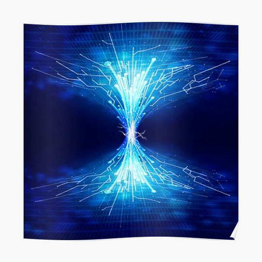 Discover fiber optics Premium Matte Vertical Poster