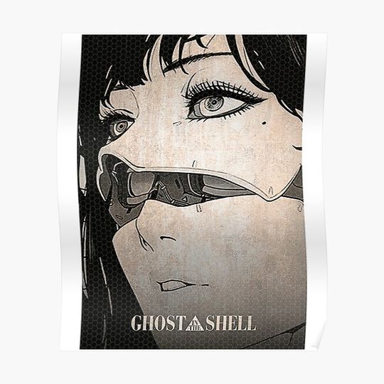 Discover Ghost in the Shell  fan anime Premium Matte Vertical Poster