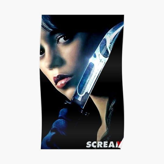 Discover Scream 6 Movie - jenna Ortega - tara carpenter - scream Vl Premium Matte Vertical Poster