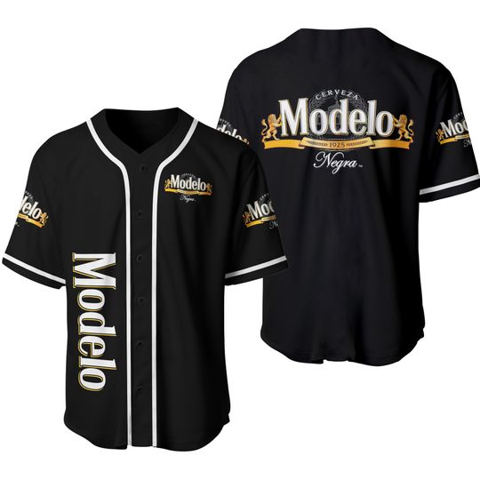 Discover Modelo Negra Baseball Jersey