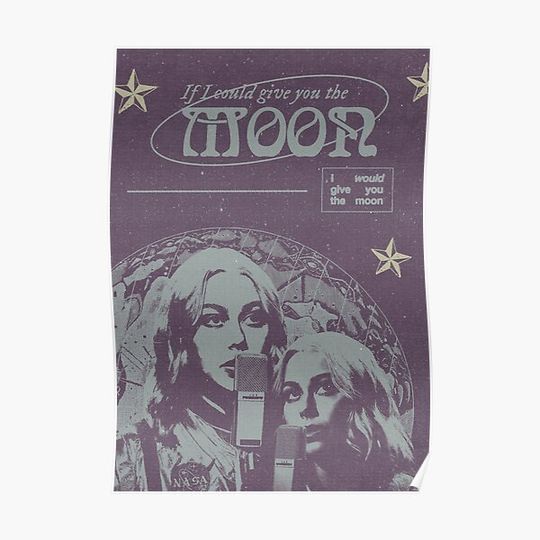 Discover 'Moon Song' Phoebe Bridgers Premium Matte Vertical Poster