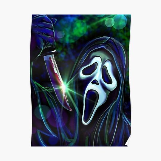Discover Nightmare on Scream Premium Matte Vertical Poster