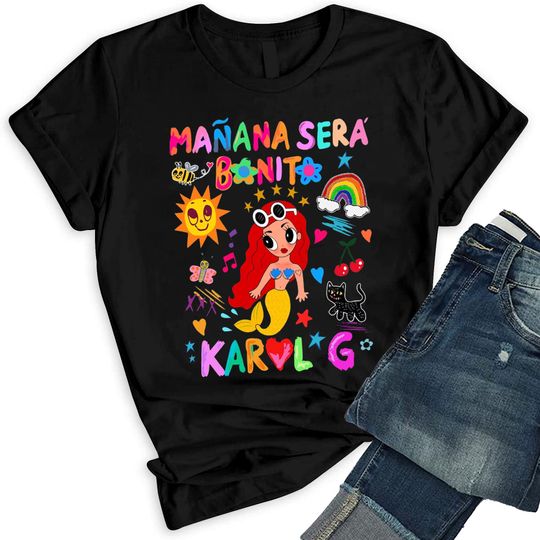 Discover Karols G Red Hair Shirt Manana Sera Bonito T-Shirt