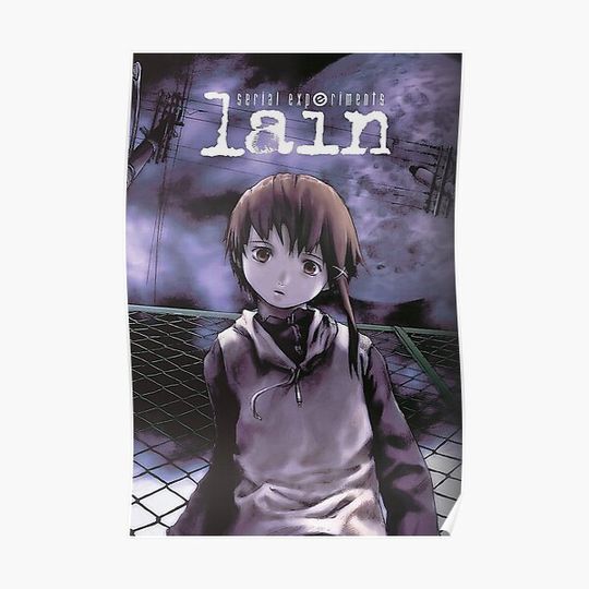 Discover best seller Serial Experiments Lain! Poster Premium Matte Vertical Poster