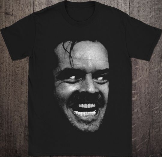 Discover The Shining Movie Jack Nicholson T-Shirt Movie | Here's Johnny