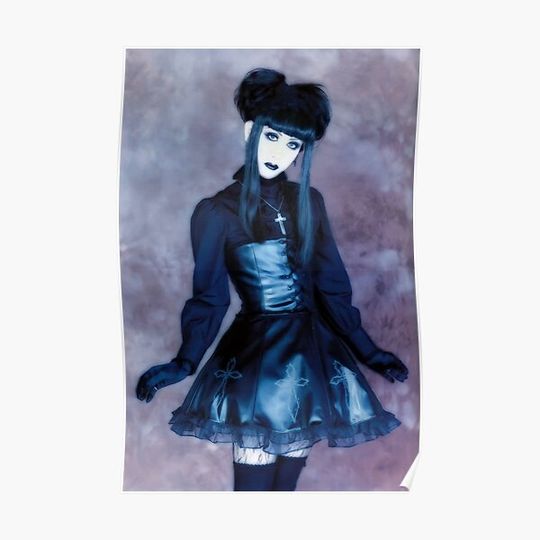 Discover malice mizer mana sama gothic lolita bible Premium Matte Vertical Poster