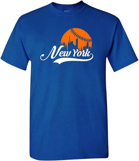 Discover Baseball City Skyline Men's Fan Apparel