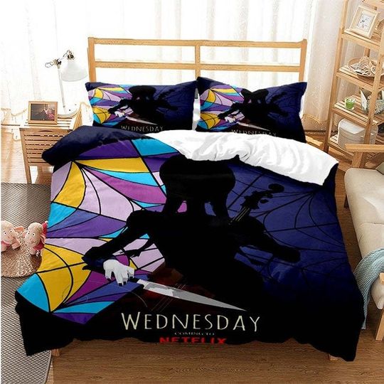 Discover Wednesday Addams Duvet, Wednesday Bedding set