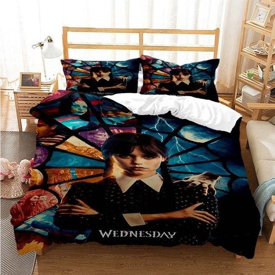 Discover Wednesday Addams Duvet, Wednesday Bedding set