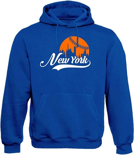 Discover Baseball City Skyline Men's Fan Hoodie