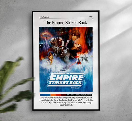 Discover The Empire Strikes Back Poster