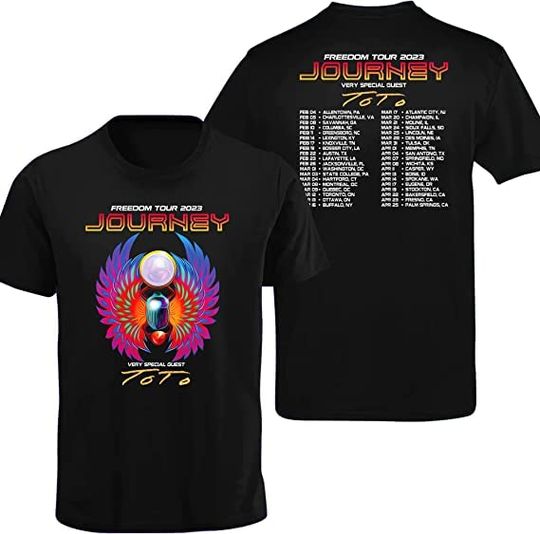 Discover Journey Tour Shirt 2023 - Concert Merchandise