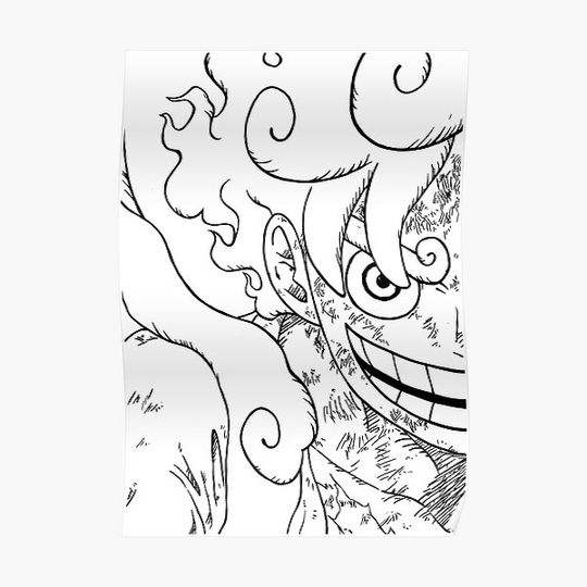 Discover LUFFY GEAR 5 Premium Matte Vertical Poster