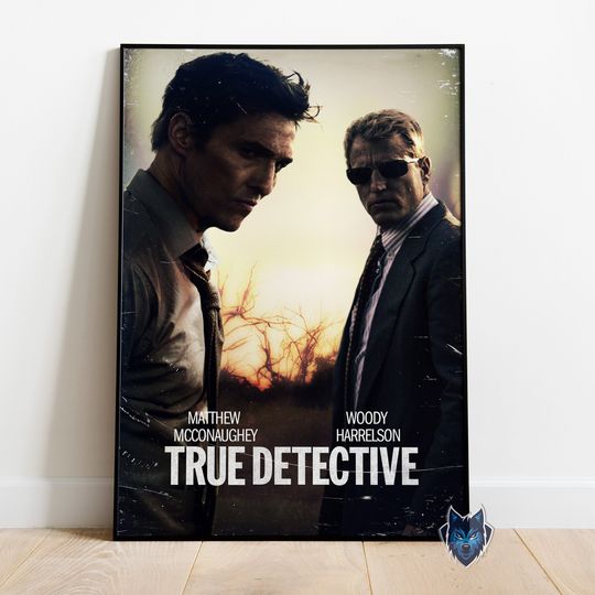 Discover True Detective Poster, Frank Semyon Wall Art, Rolled Canvas Print, TV Series Poster Gift