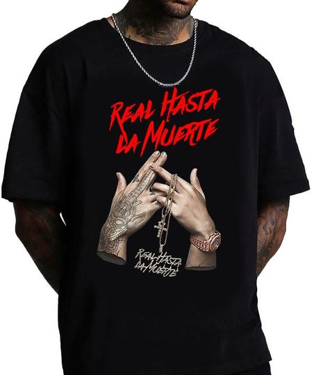 Discover Anuel AA Real Hasta La Muerte T-Shirt, Anuel AA Shirt, Real Hasta La Muerte Tour Shirt