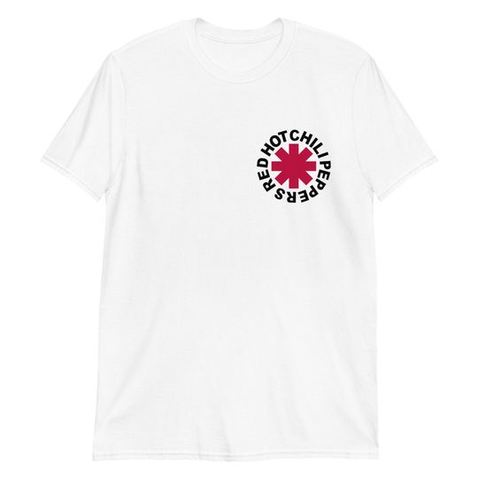 Discover Unisex Red Hot Chilli Peppers Style Band T-shirt