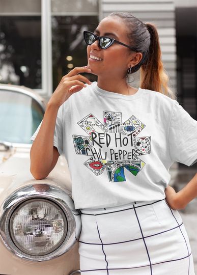 Discover Red Hot Chili Peppers 2023 Tour Shirt - Concert Fan Merchandise