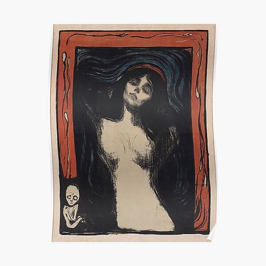Discover MADONNA - EDVARD MUNCH Premium Matte Vertical Poster