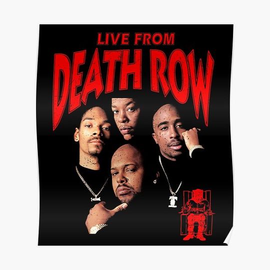 Discover Death Row Records Snoop Dogg Premium Matte Vertical Poster