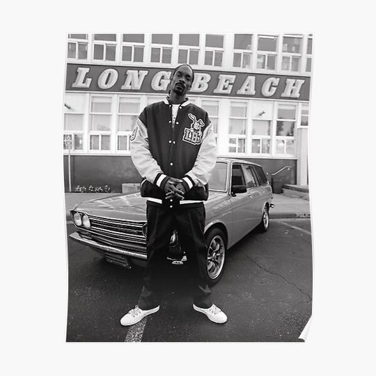 Discover Long Beach Premium Matte Vertical Poster