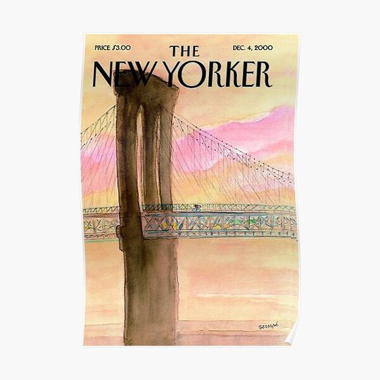 Discover The New Yorker Premium Matte Vertical Poster