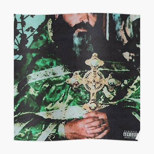 Discover Sing Me a Lullaby My Sweet Temptation - Suicideboys album HD cover, $uicideboy$ Premium Matte Vertical Poster